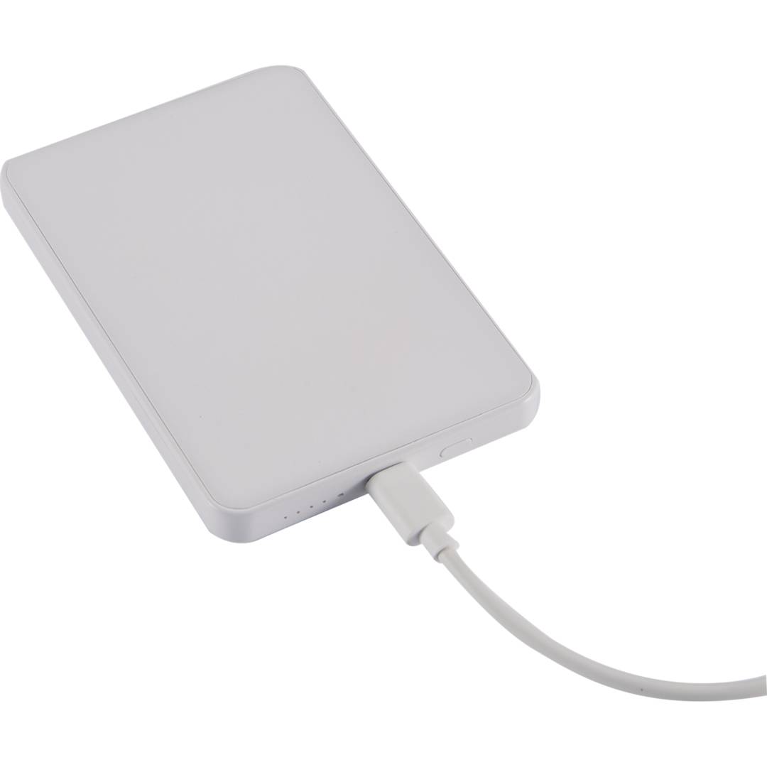 MI Power 5000 mAh MagClick™ 15W Wireless Power Ban - 7122-21 White