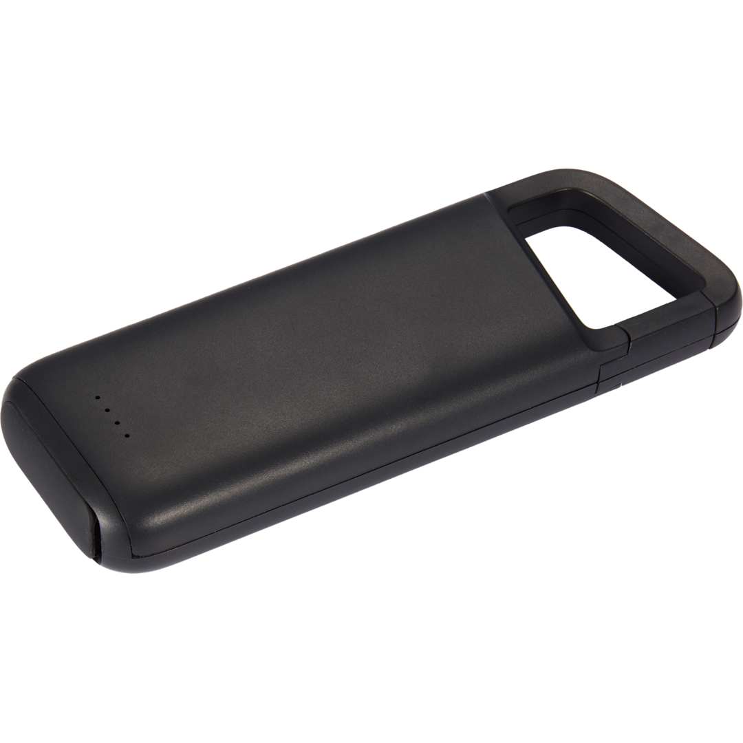 Clip Clap Water Resistant 5000 mAh Power Bank - 7122-22 Black