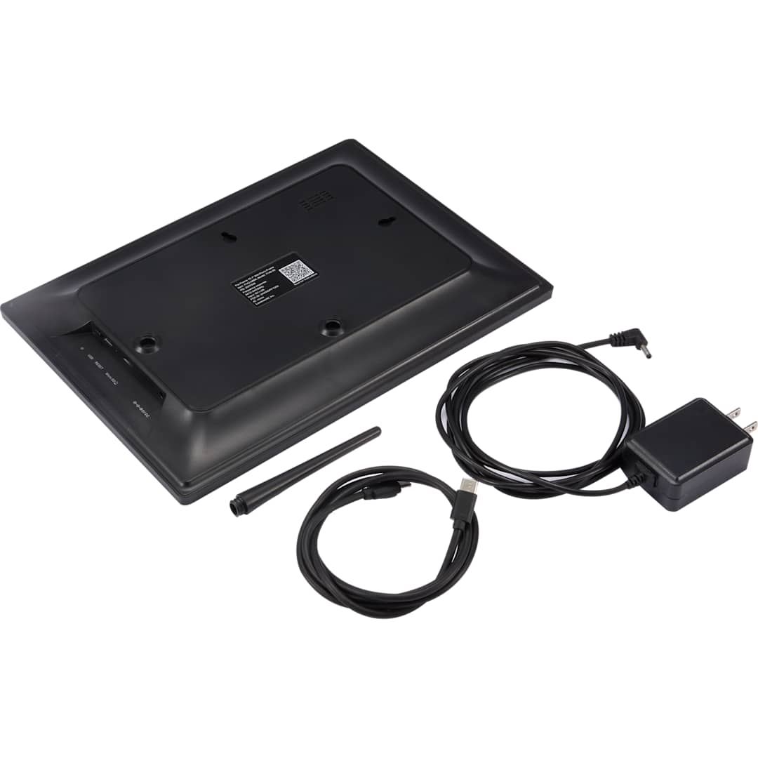 Pixi 10.1&quot; Wifi Photo Frame - 7142-66 Black