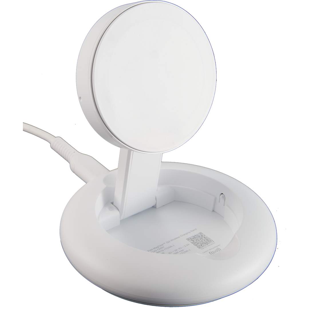 Fast Fold MagClick™ Qi2 Wireless Charging Stand - 7143-72 White