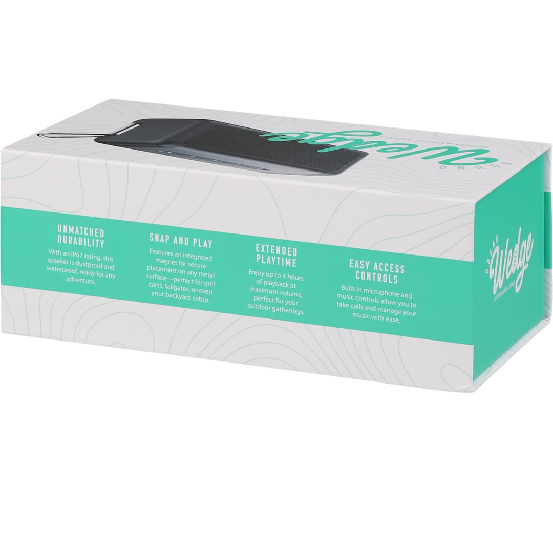 Sound Wedge Magnetic Outdoor Speaker - 7195-71 Black