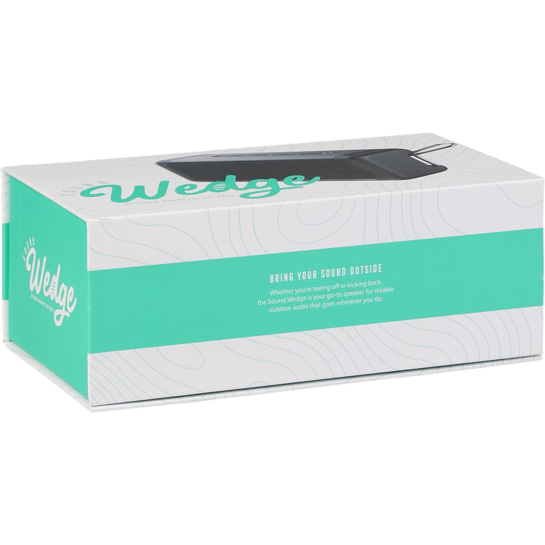 Sound Wedge Magnetic Outdoor Speaker - 7195-71 Black