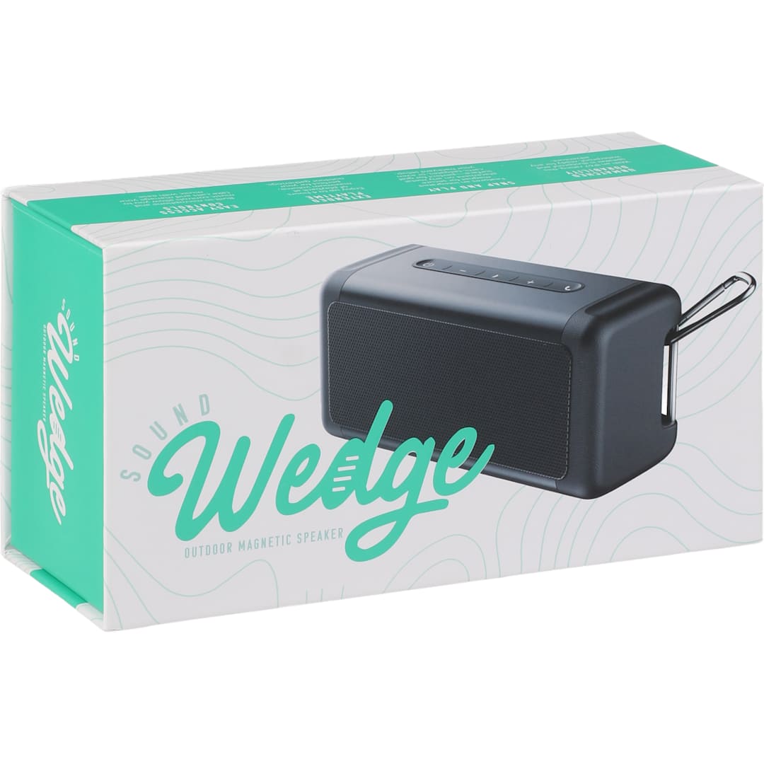 Sound Wedge Magnetic Outdoor Speaker - 7195-71 Black
