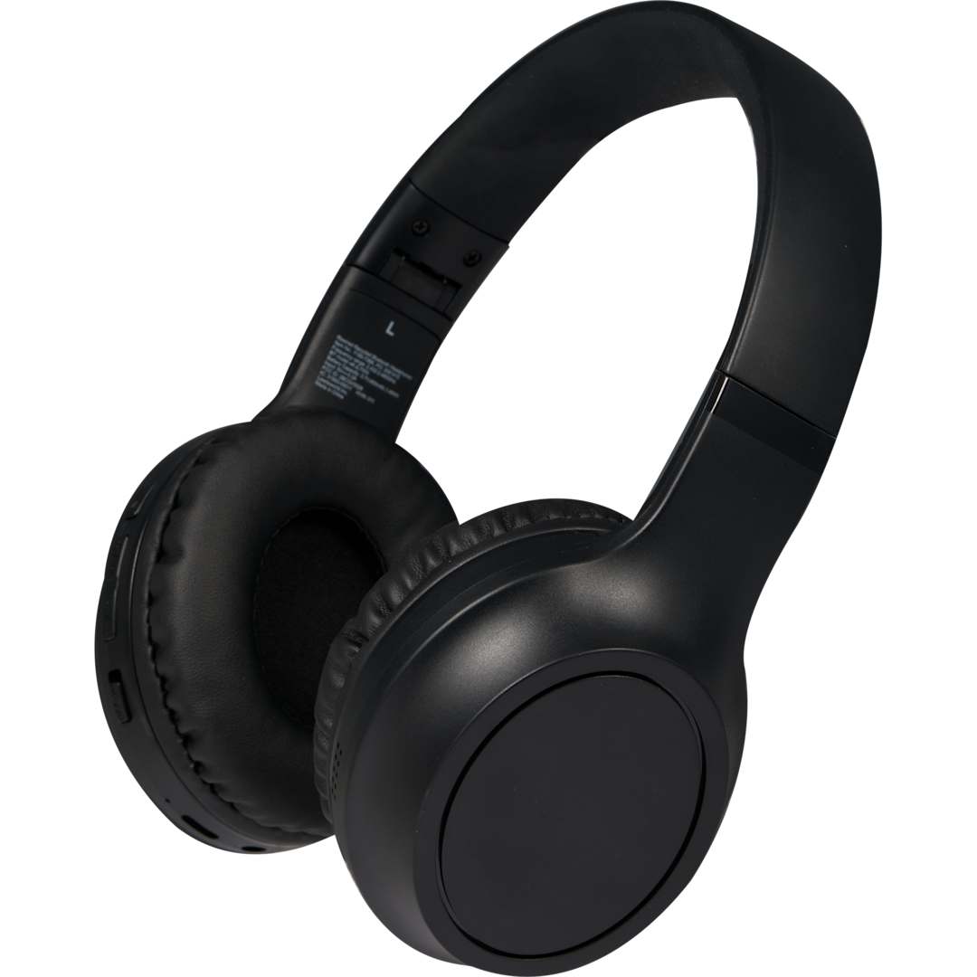 Rewired Recycled Bluetooth Headphones - 7195-73 Black