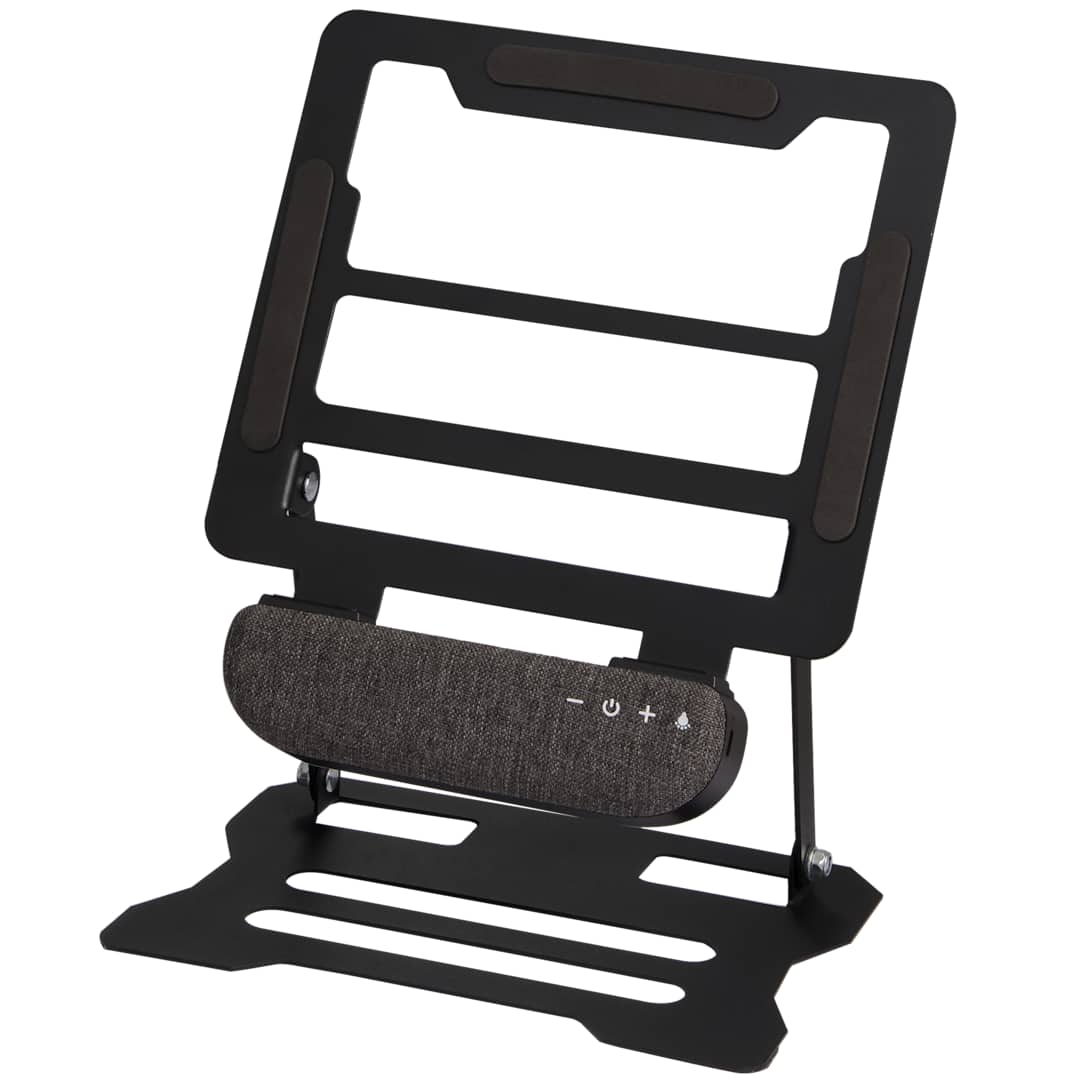 Elevate Laptop Stand and Bluetooth Speaker - 7197-58 Black