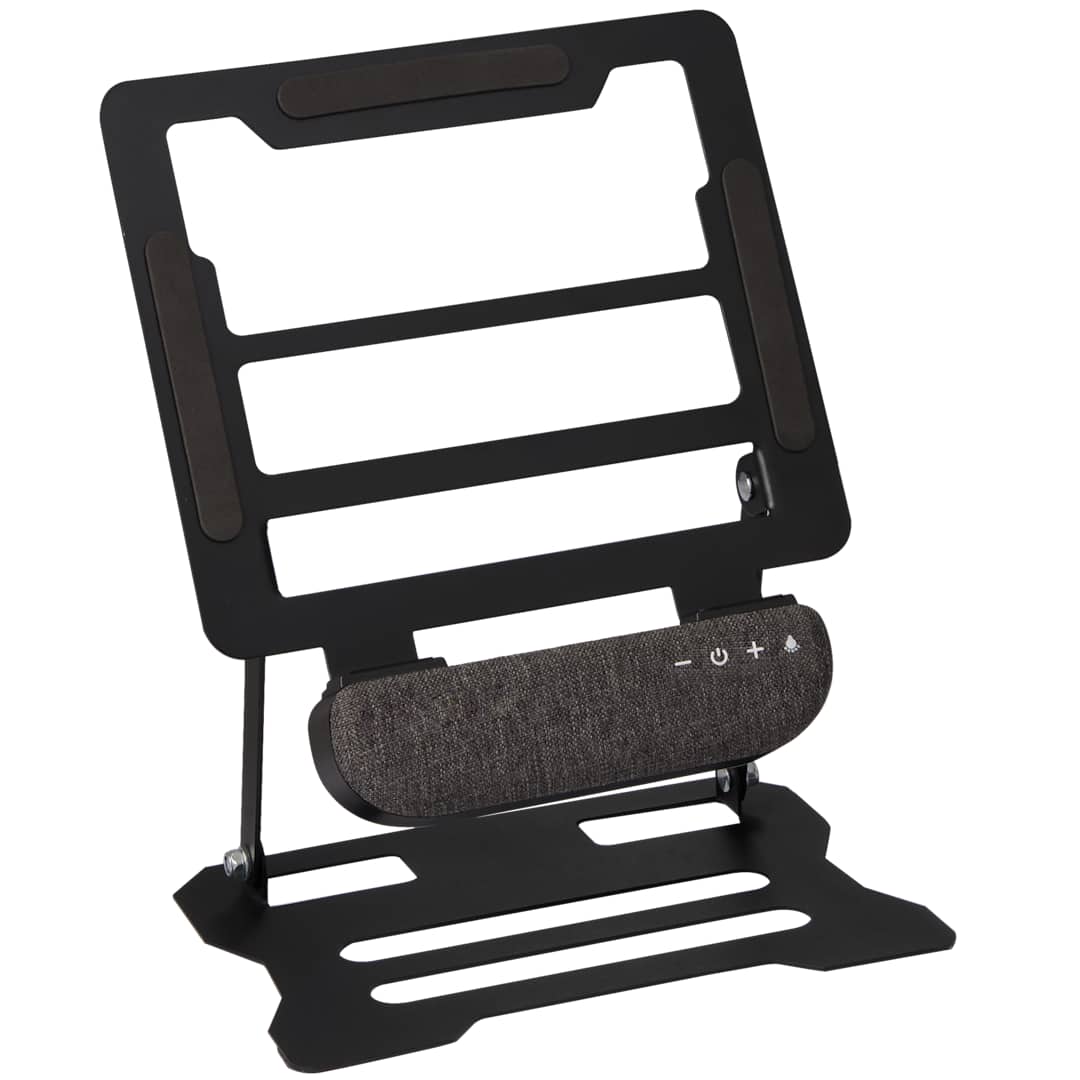 Elevate Laptop Stand and Bluetooth Speaker - 7197-58 Black