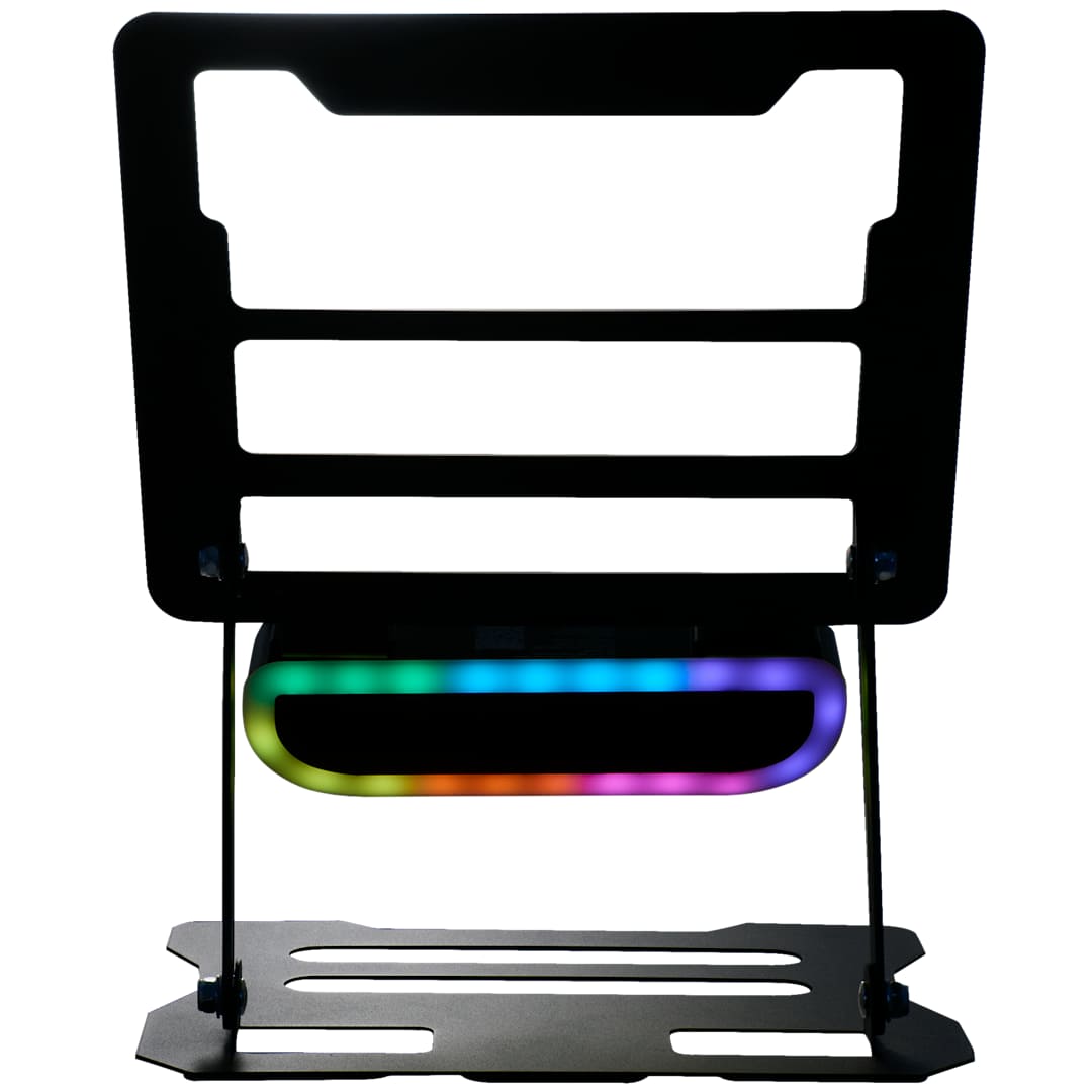 Elevate Laptop Stand and Bluetooth Speaker - 7197-58 Black