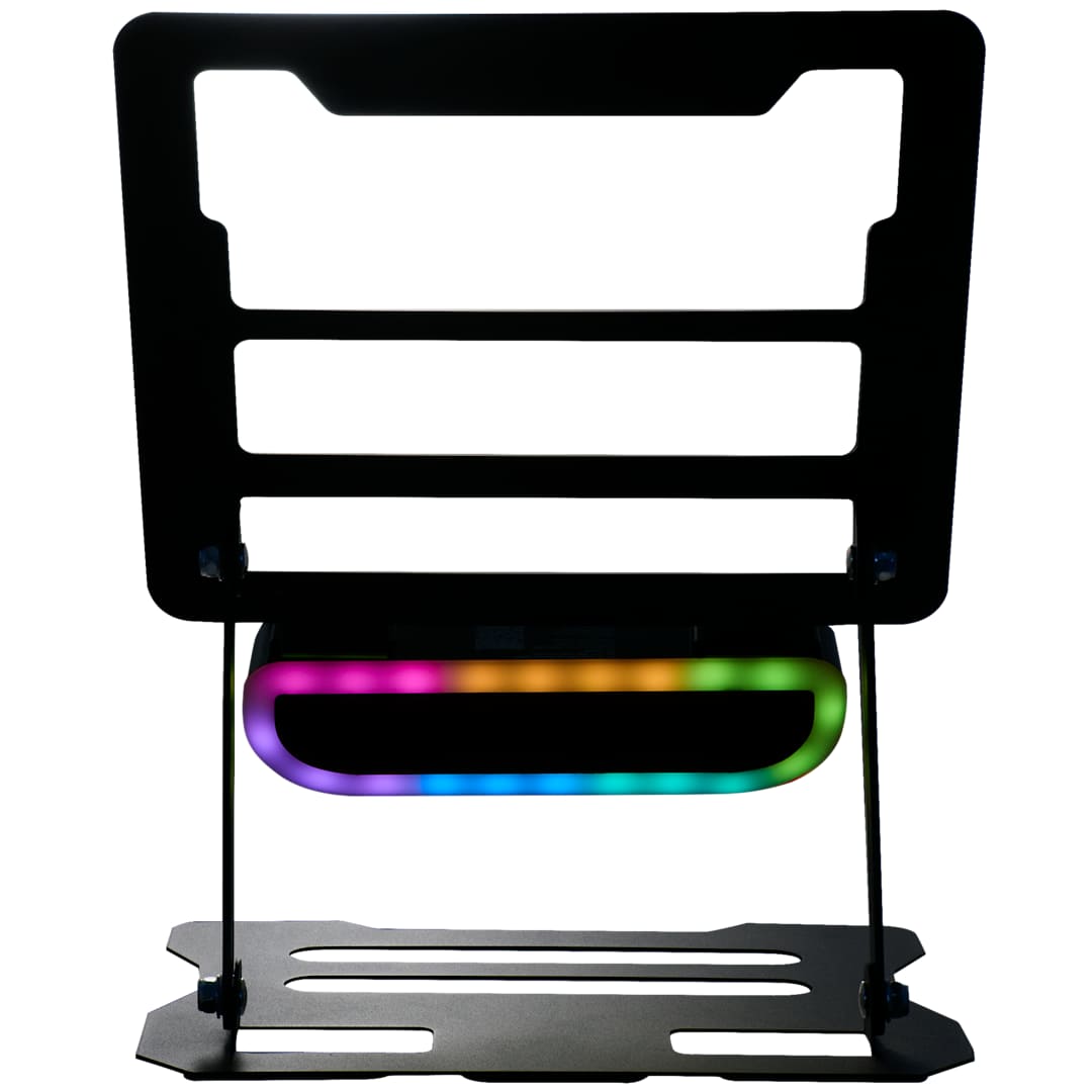 Elevate Laptop Stand and Bluetooth Speaker - 7197-58 Black