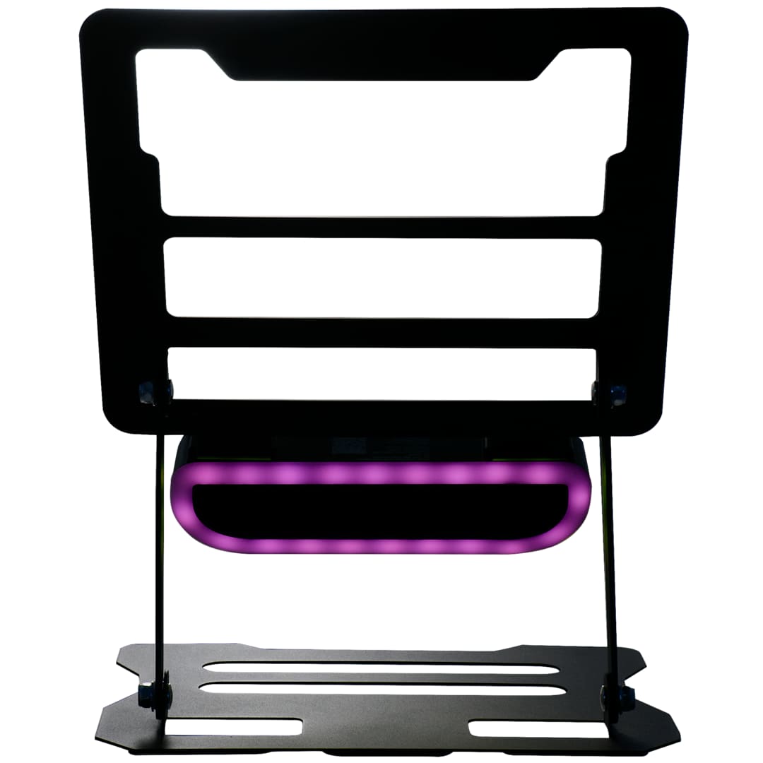 Elevate Laptop Stand and Bluetooth Speaker - 7197-58 Black