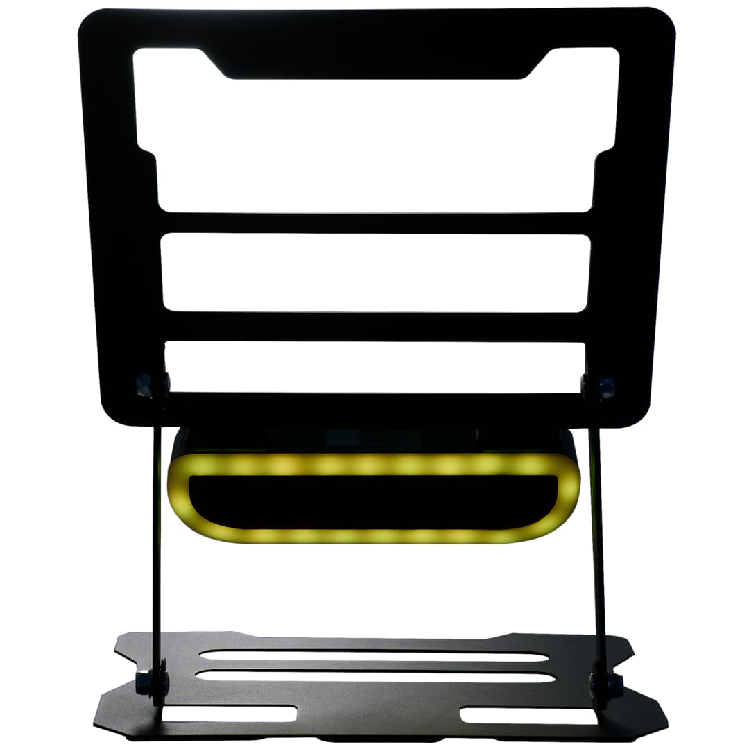 Elevate Laptop Stand and Bluetooth Speaker - 7197-58 Black