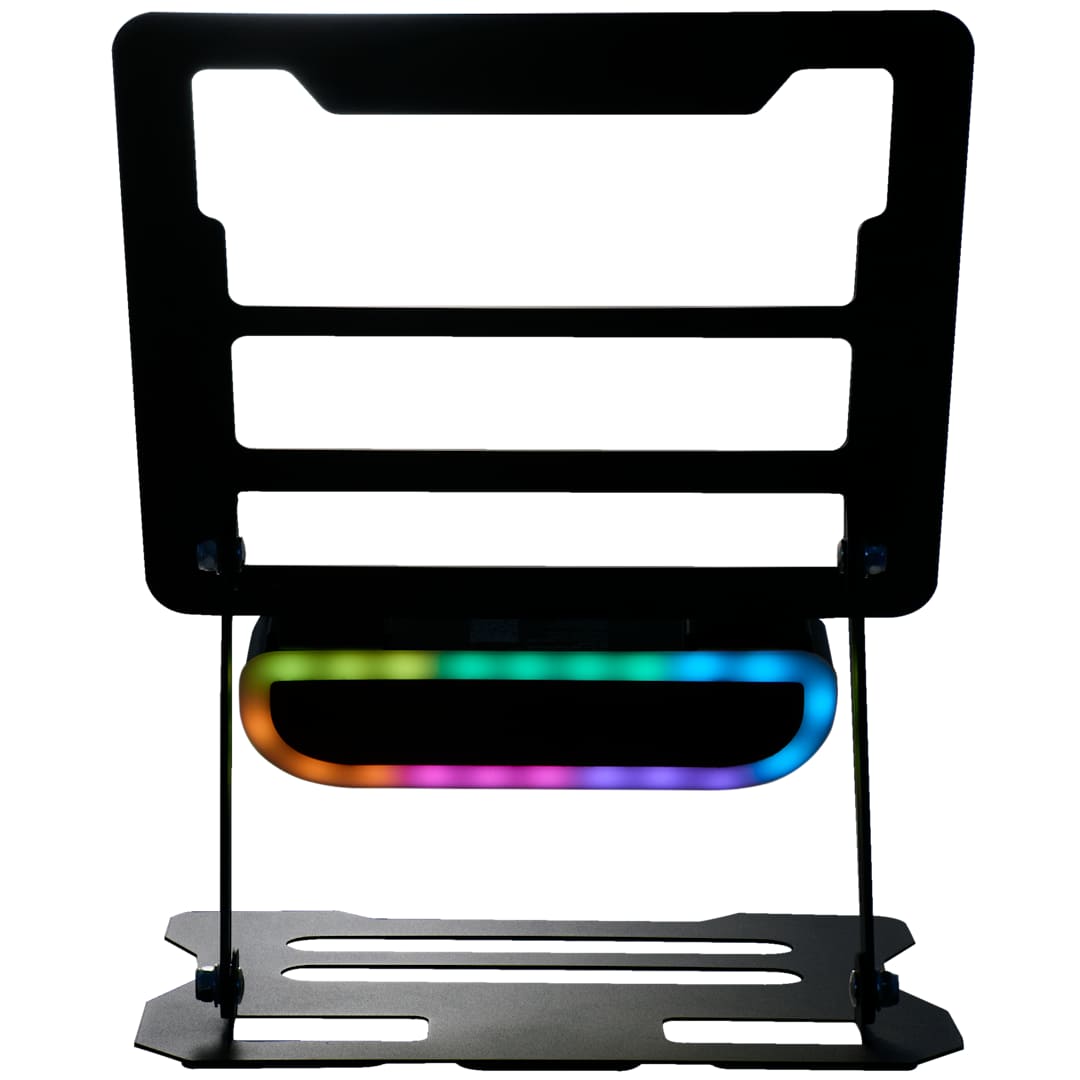 Elevate Laptop Stand and Bluetooth Speaker - 7197-58 Black