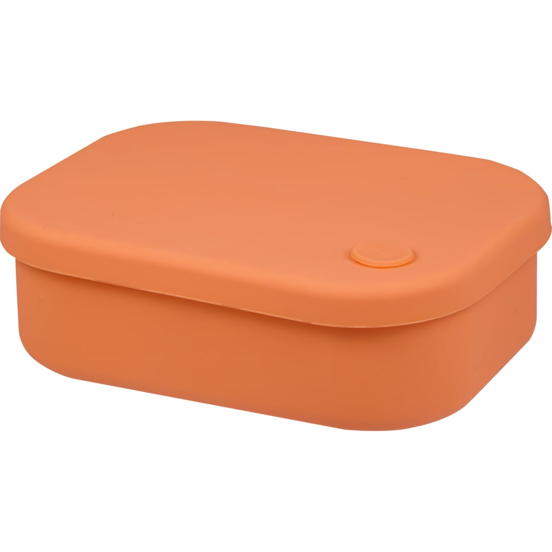 Silicone Bento Box with Air Valve - 7773-04 Orange