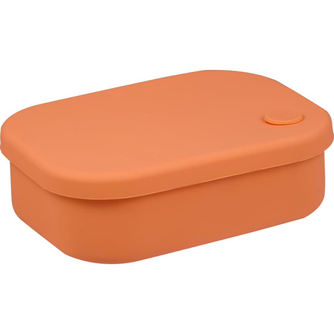 Silicone Bento Box with Air Valve - 7773-04 Orange