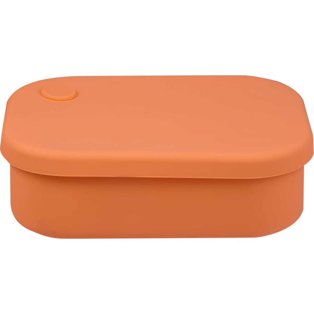 Silicone Bento Box with Air Valve - 7773-04 Orange