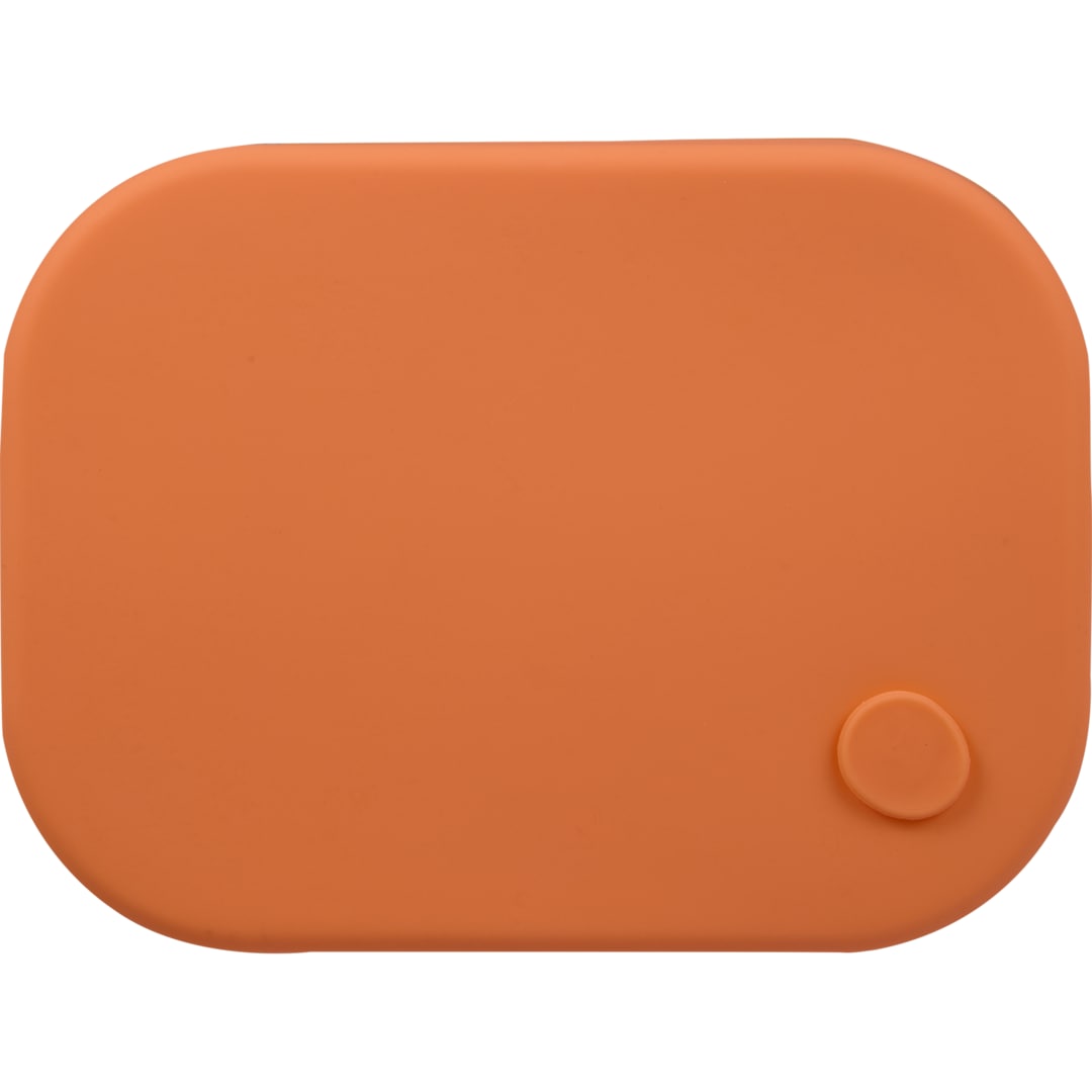 Silicone Bento Box with Air Valve - 7773-04 Orange