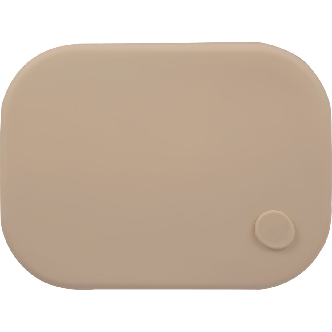 Silicone Bento Box with Air Valve - 7773-04 Natural