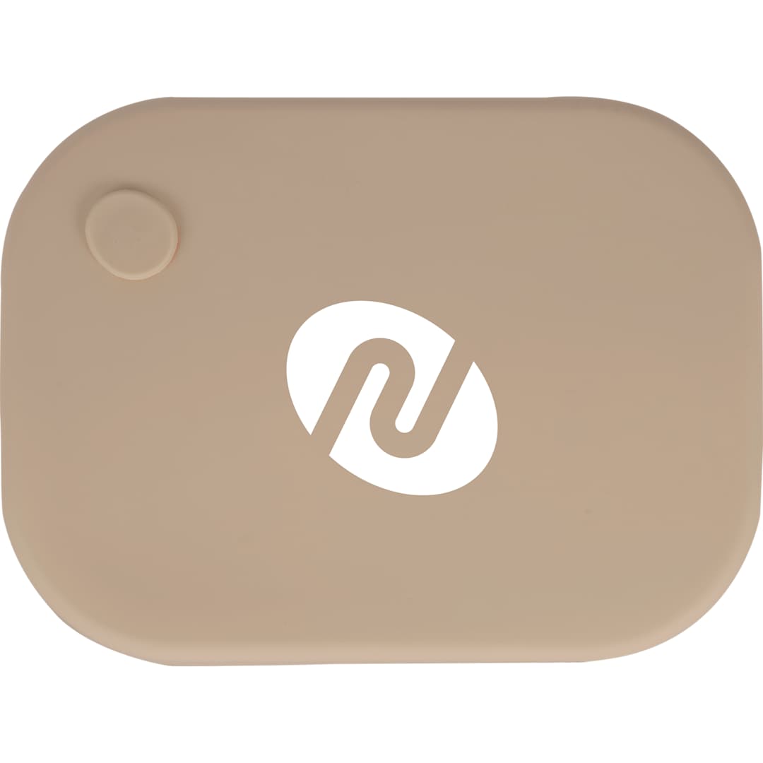 Silicone Bento Box with Air Valve - 7773-04 Natural