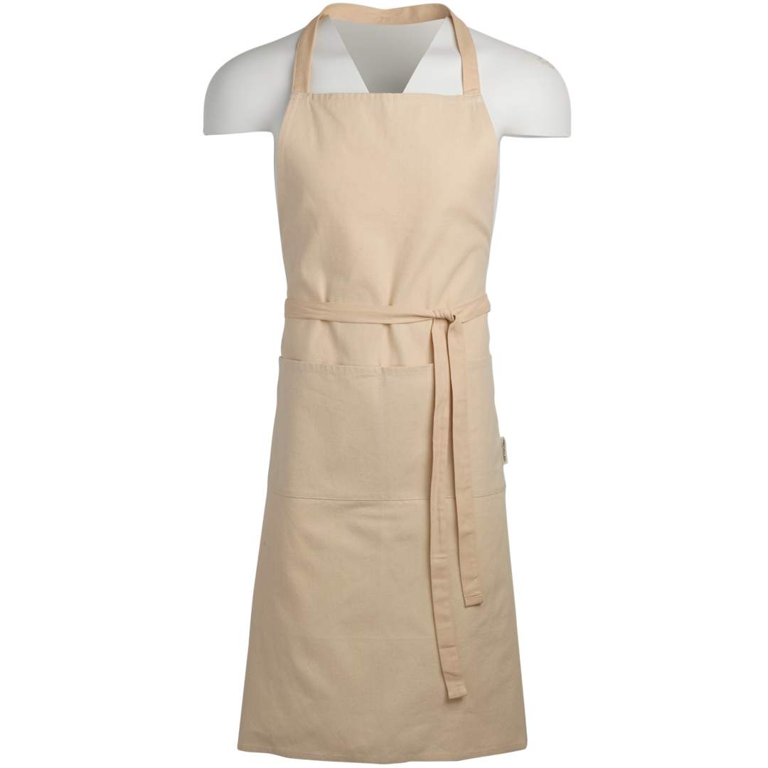 Recycled Cotton Apron - 7773-20 Natural