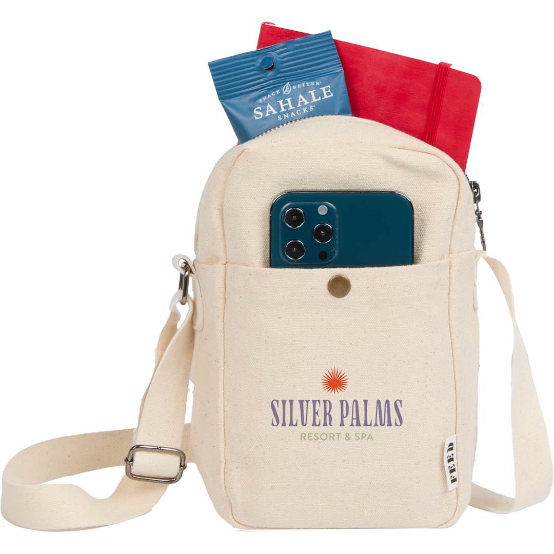 Feed FEED Organic Cotton Crossbody - 9009-17 Natural