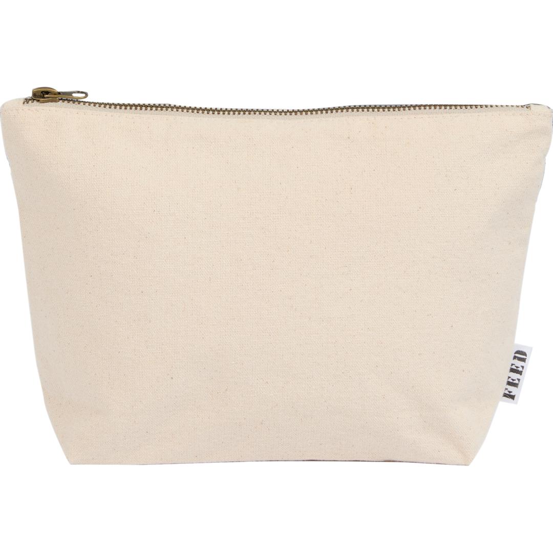 Feed FEED Organic Cotton Pouch - 9009-18 Natural