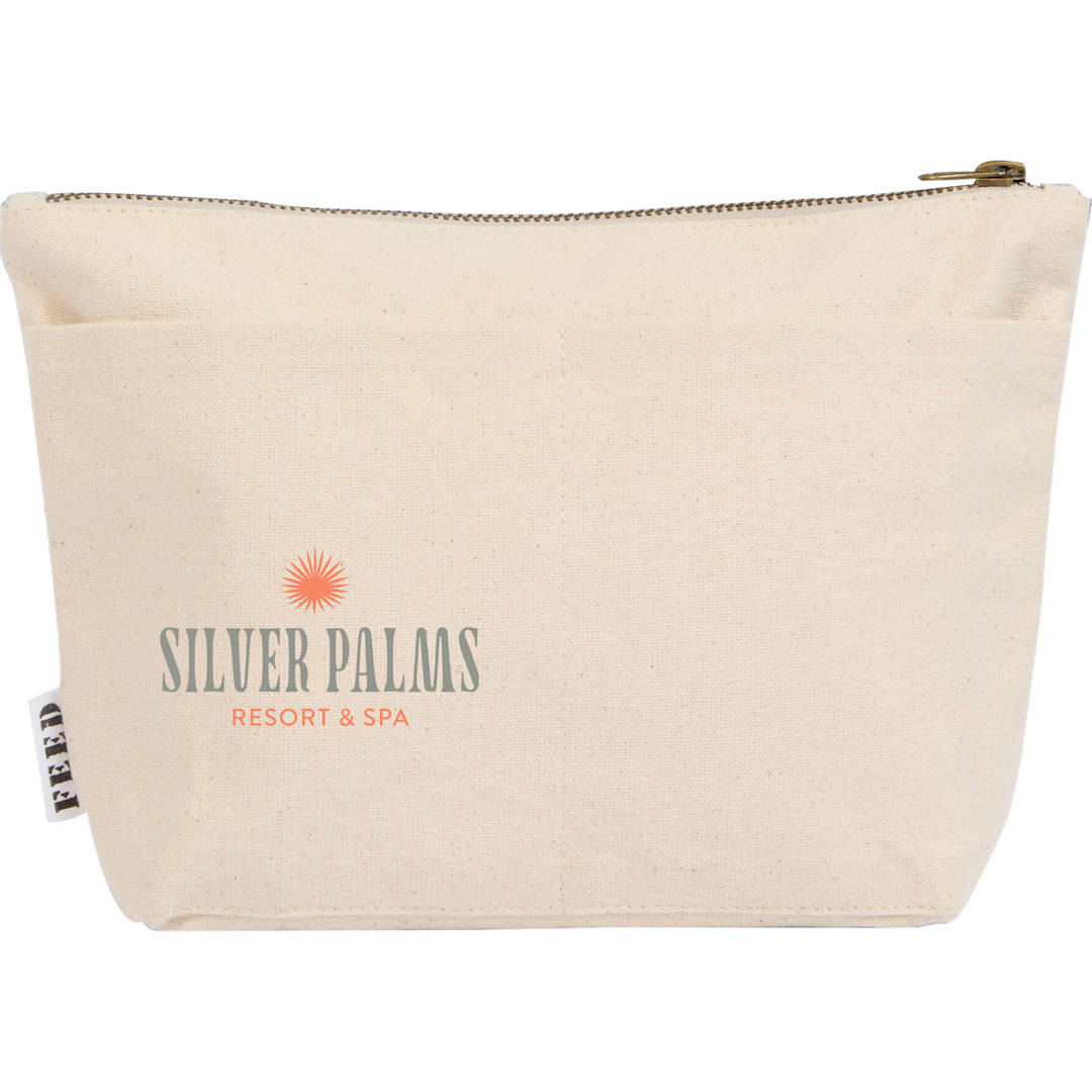 Feed FEED Organic Cotton Pouch - 9009-18 Natural
