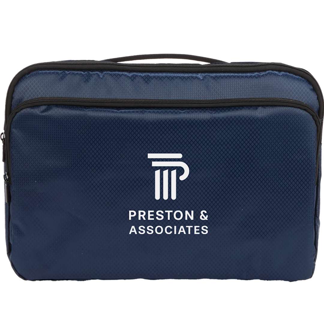 Diamond Ripstop Recycled 15&quot; Laptop Sleeve - 9898-14 Blue