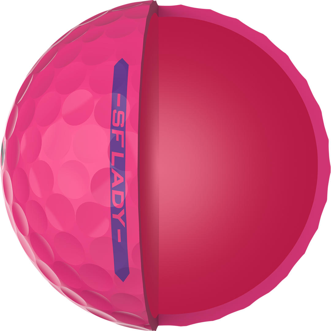 SRIXON Srixon Soft Feel Golf Balls - 3 Pack - 9902-04 Pink
