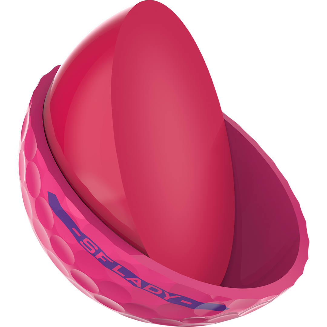 SRIXON Srixon Soft Feel Golf Balls - 3 Pack - 9902-04 Pink
