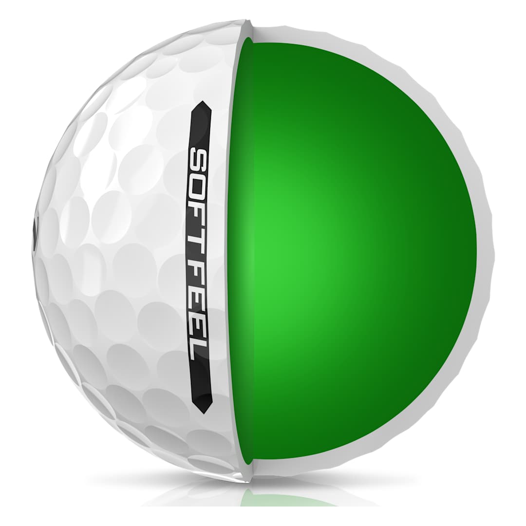 SRIXON Srixon Soft Feel Golf Balls - 3 Pack - 9902-04 White