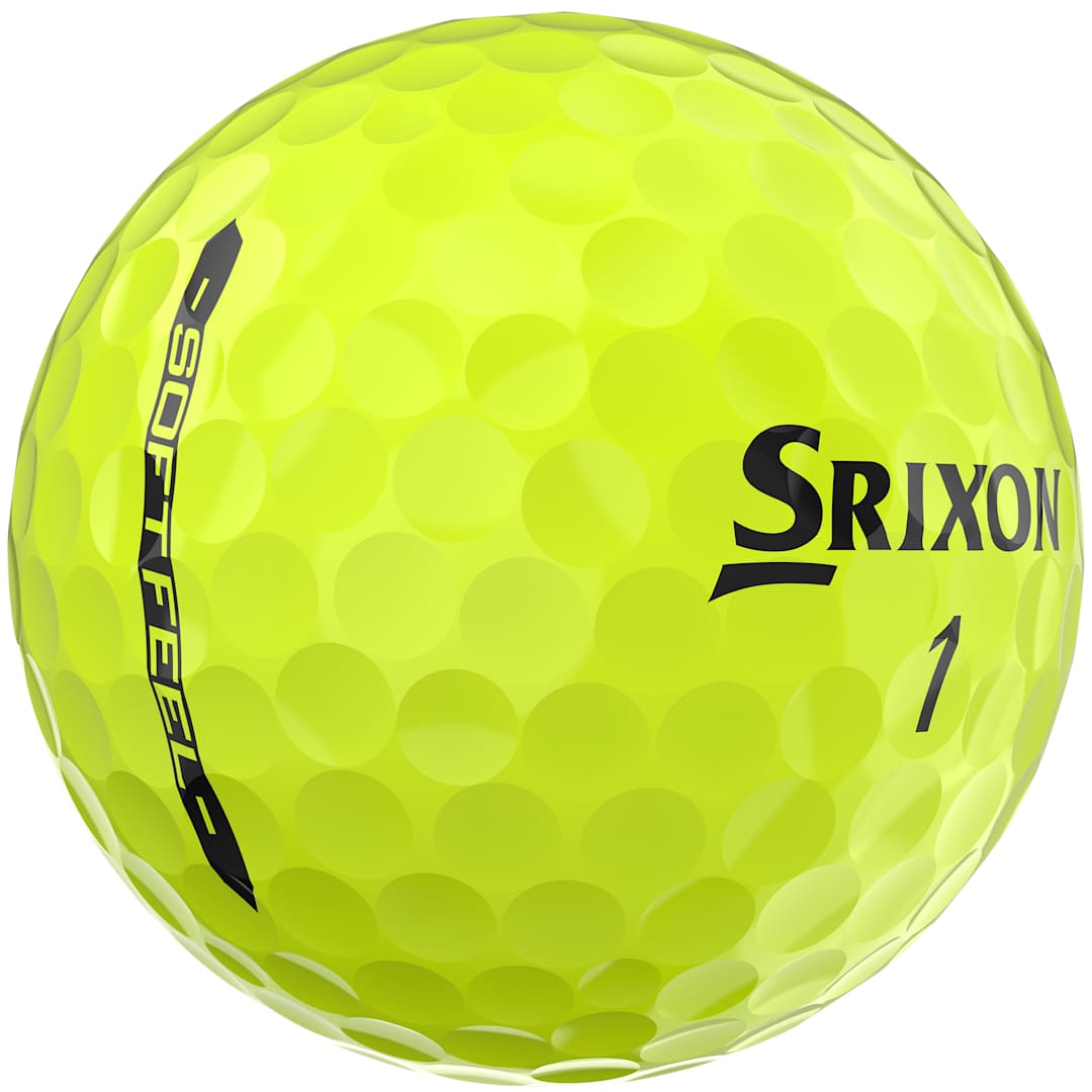SRIXON Srixon Soft Feel Golf Balls - 3 Pack - 9902-04 Yellow