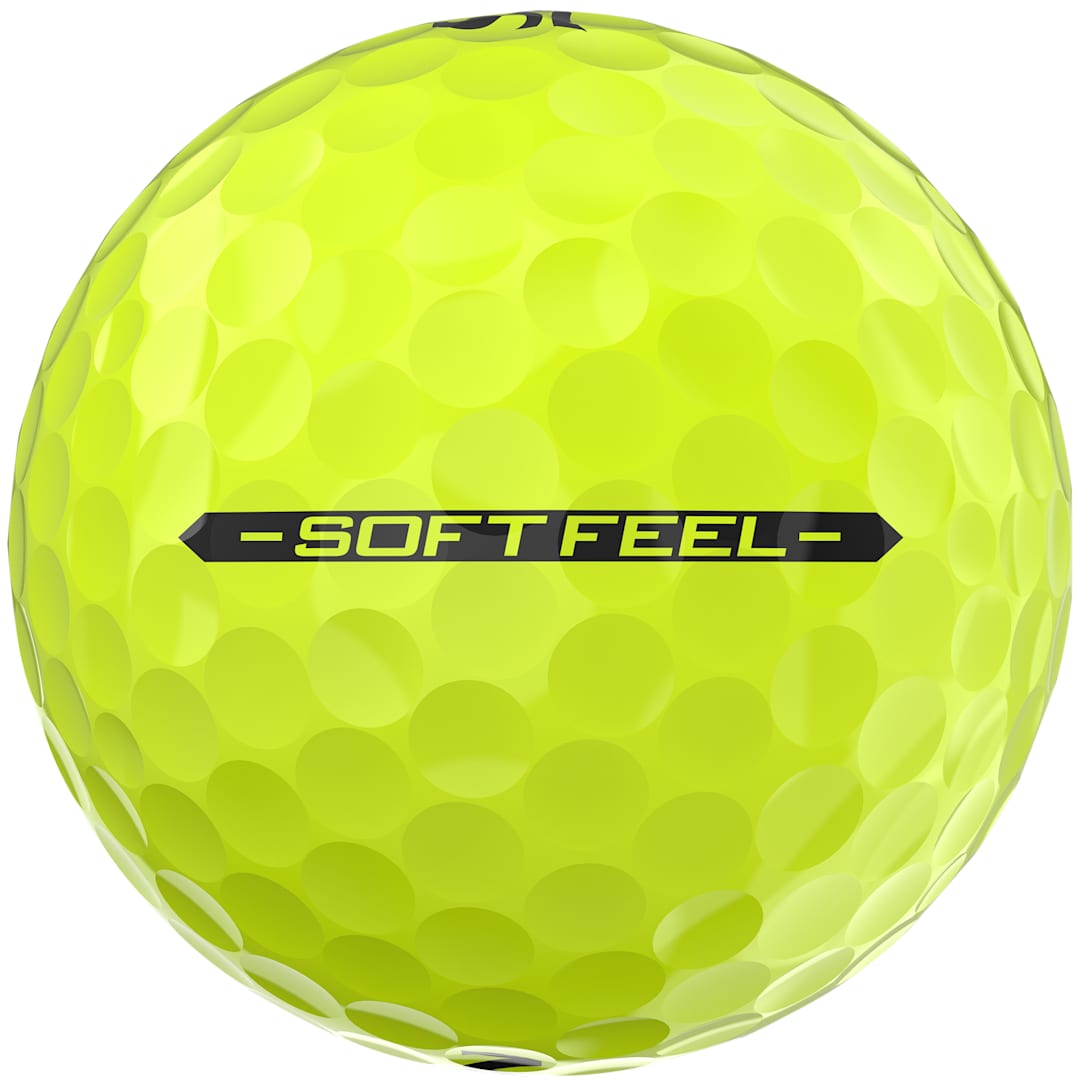 SRIXON Srixon Soft Feel Golf Balls - 3 Pack - 9902-04 Yellow