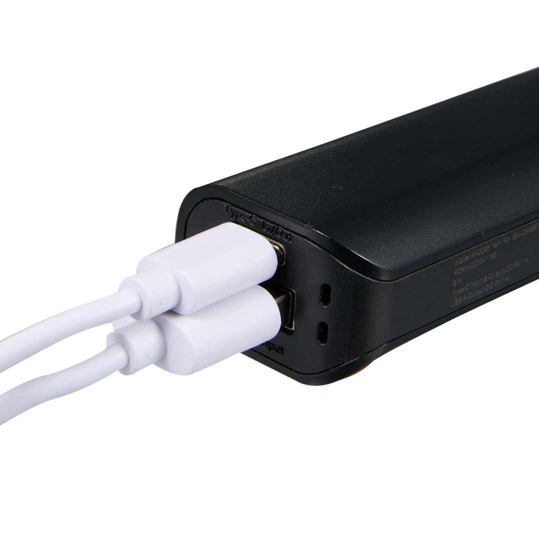 UL Listed Spark 2200 mAh Power Bank - SM-2848 Black