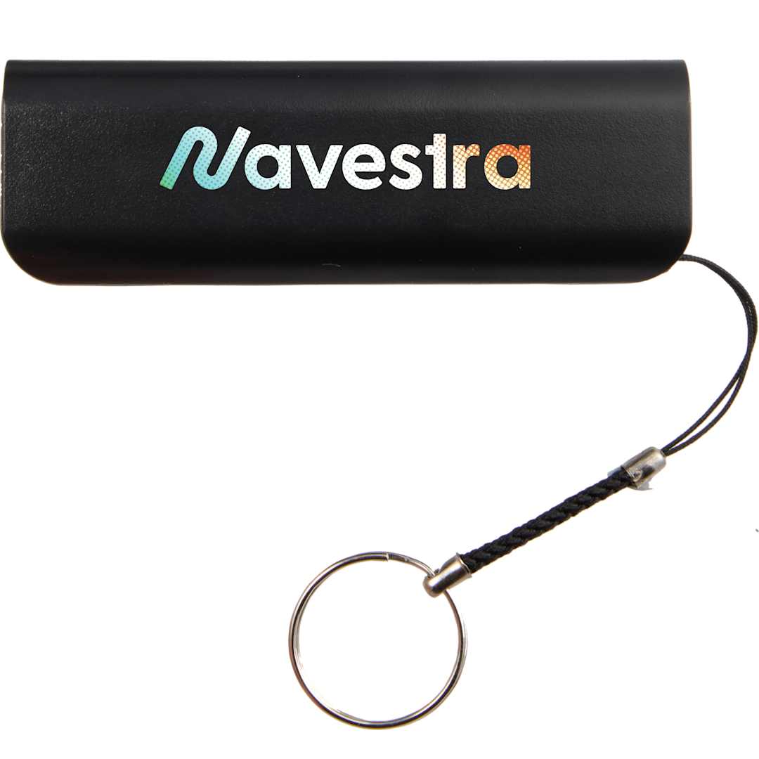 UL Listed Spark 2200 mAh Power Bank - SM-2848 Black