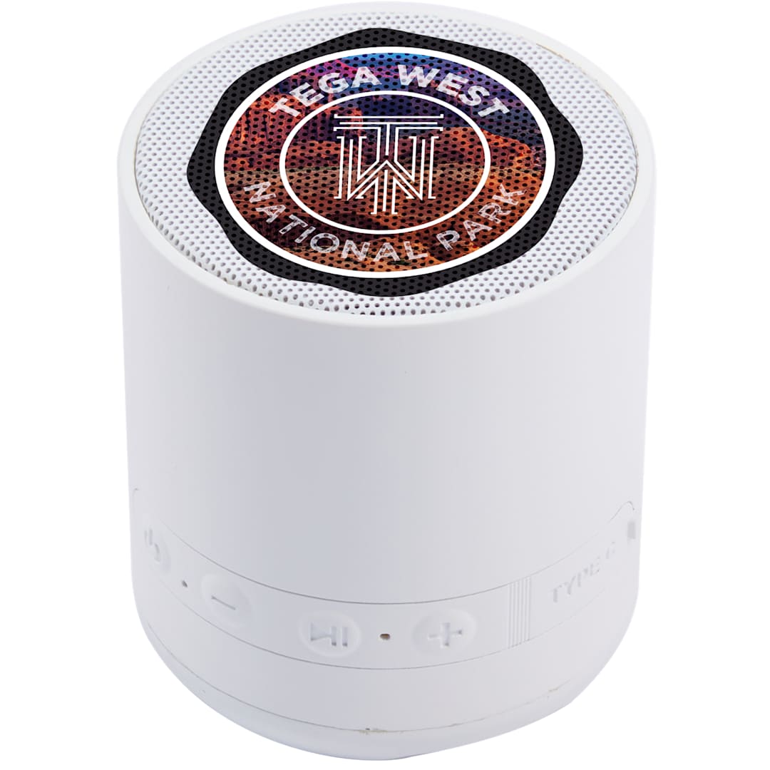BuzzTurn Recycled Bluetooth Speaker - SM-2950 White