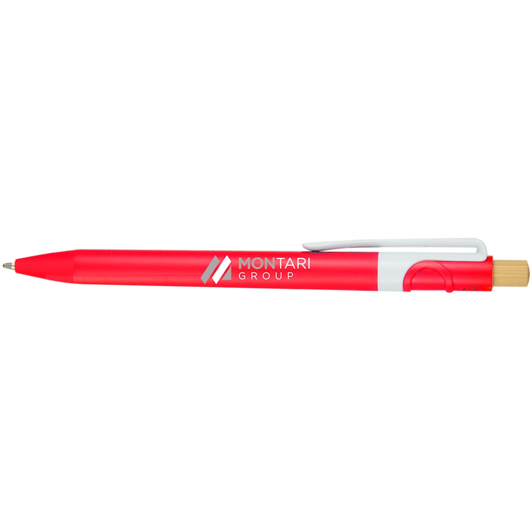 Sunburst Recycled Gel Pen - SM-5302 Red