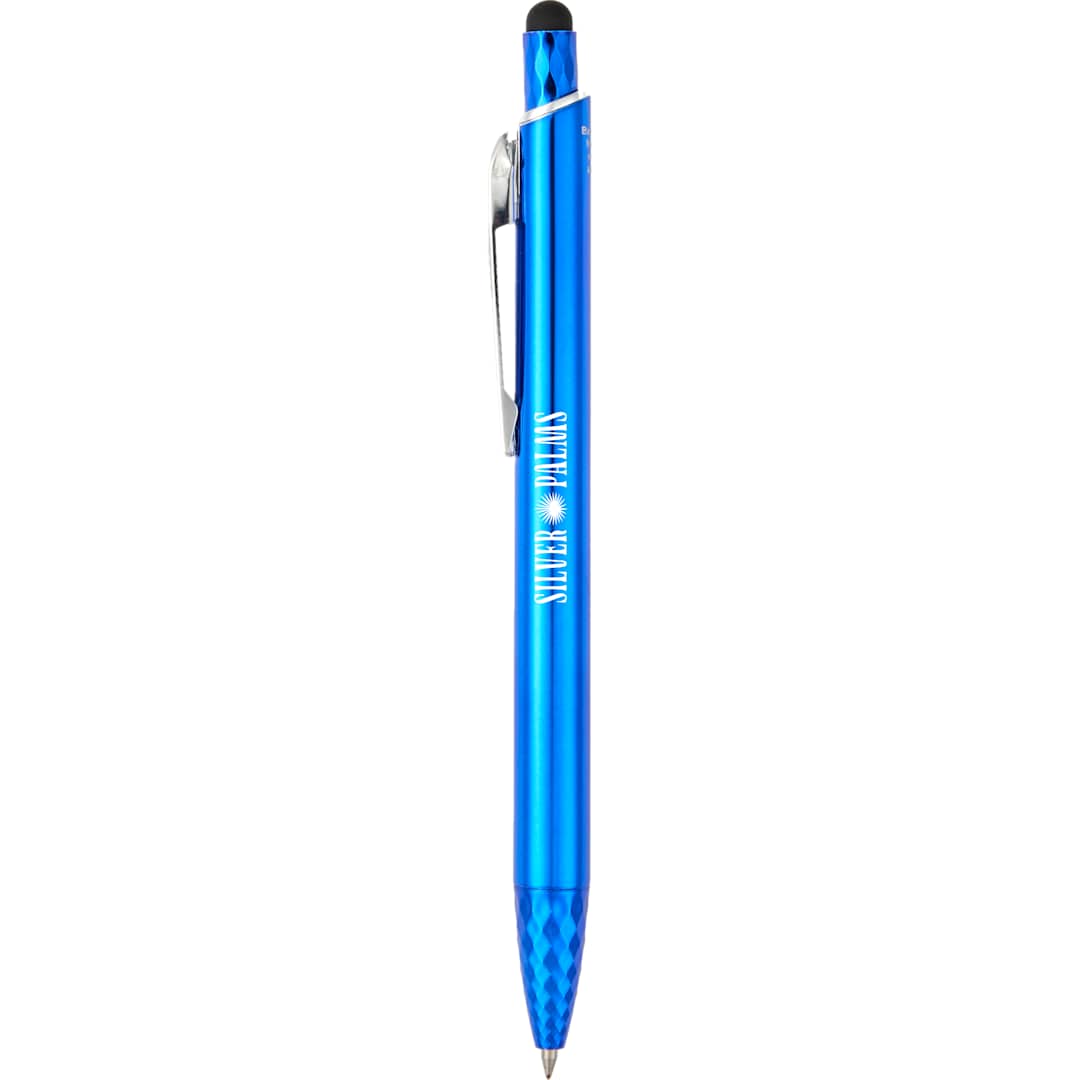 Brite Recycled Aluminum Gel Stylus Pen - SM-5308 Blue