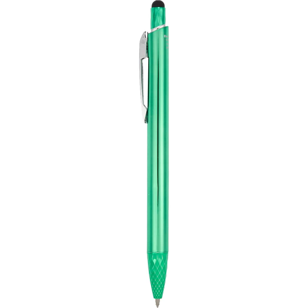 Brite Recycled Aluminum Gel Stylus Pen - SM-5308 Green
