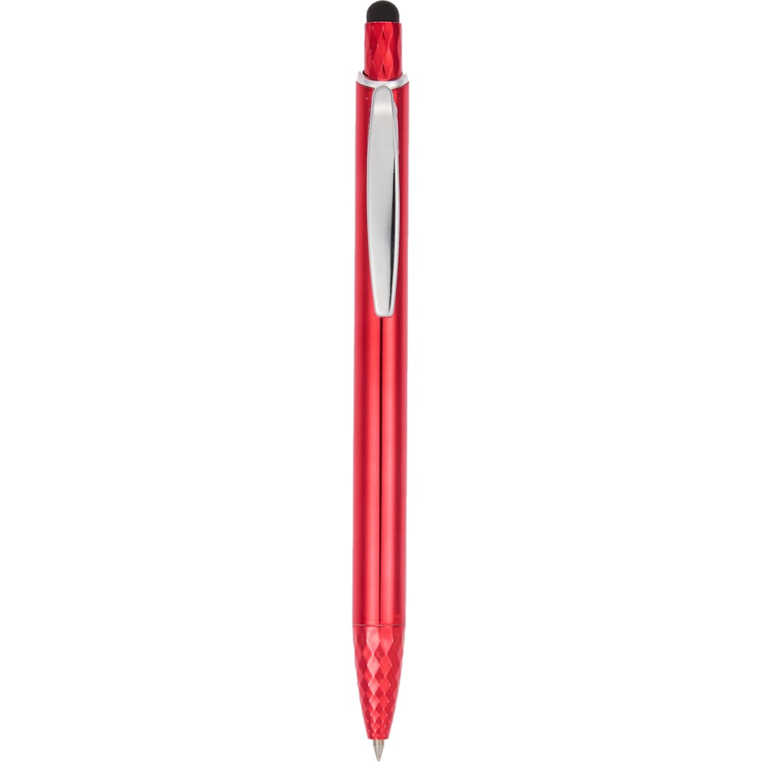 Brite Recycled Aluminum Gel Stylus Pen - SM-5308 Red