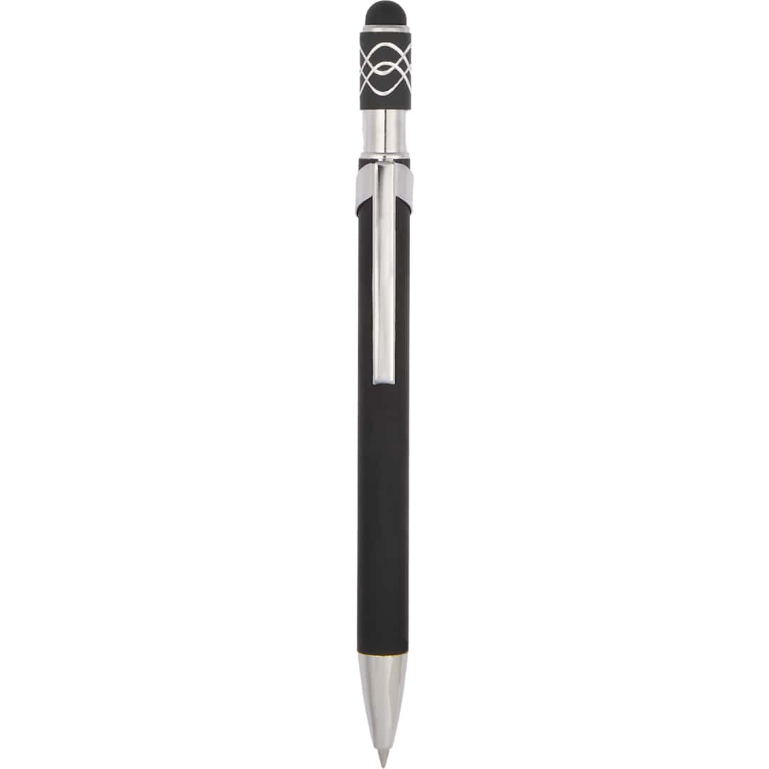 Simple Fidget Recycled Stylus Gel Pen - SM-5309 Black
