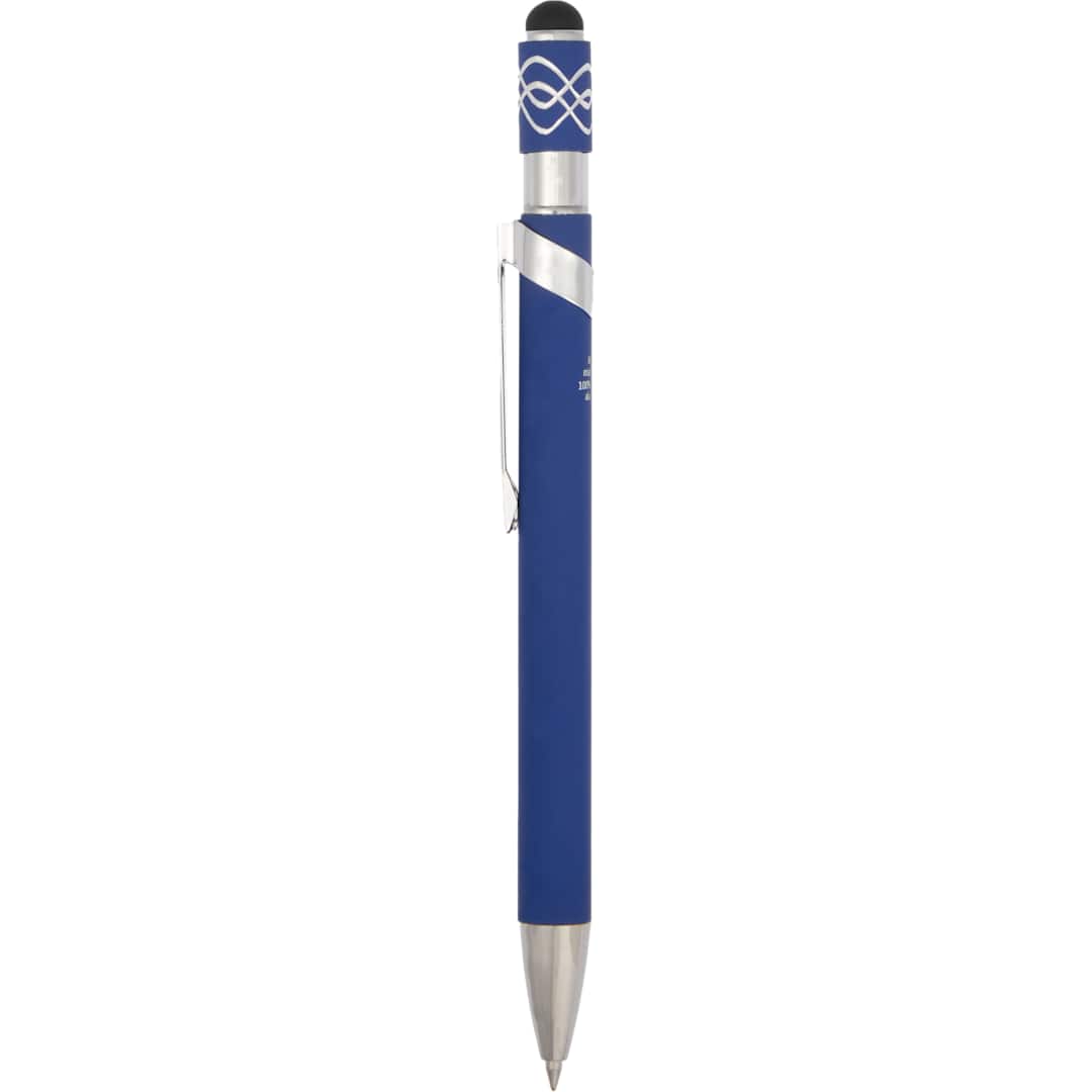 Simple Fidget Recycled Stylus Gel Pen - SM-5309 Blue
