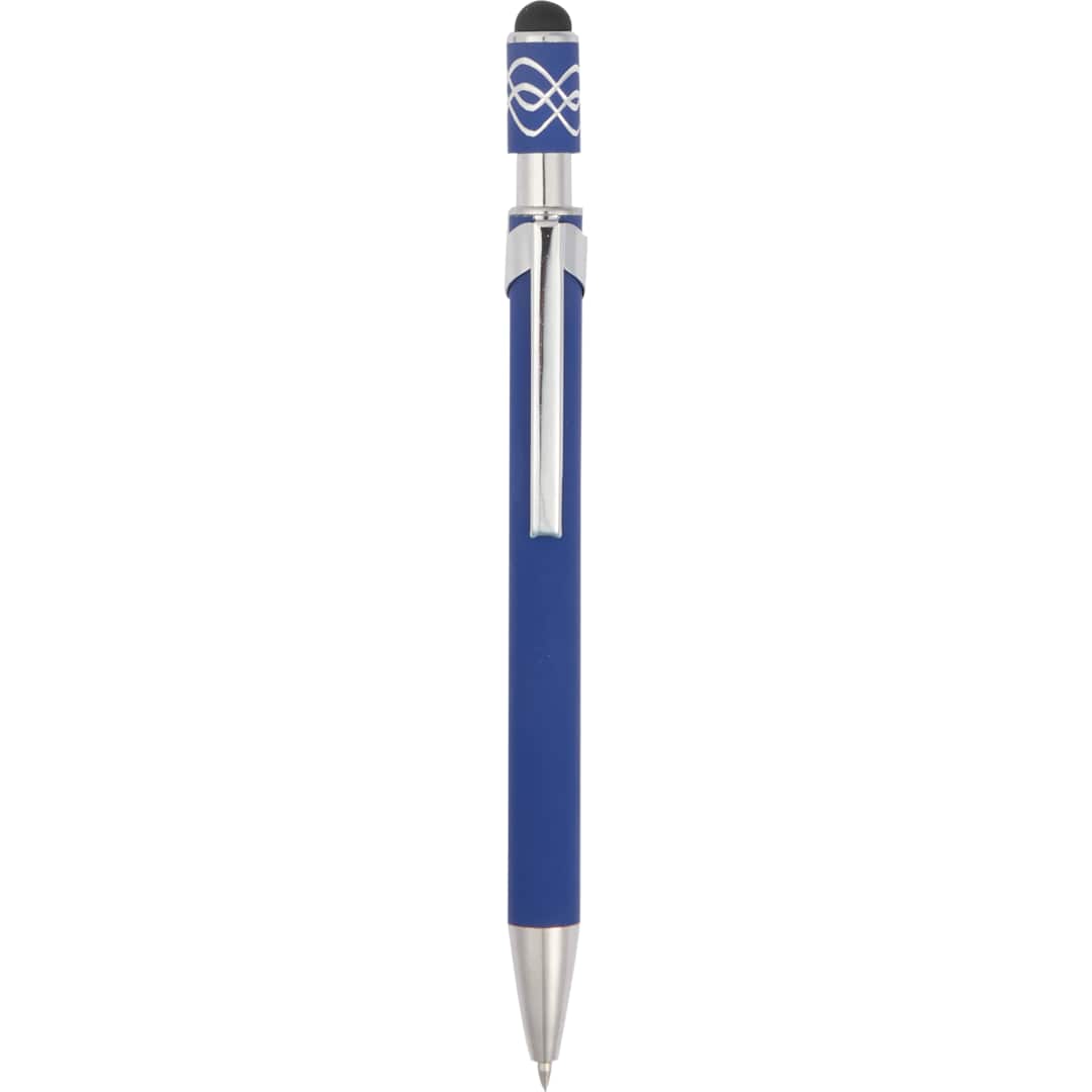 Simple Fidget Recycled Stylus Gel Pen - SM-5309 Blue