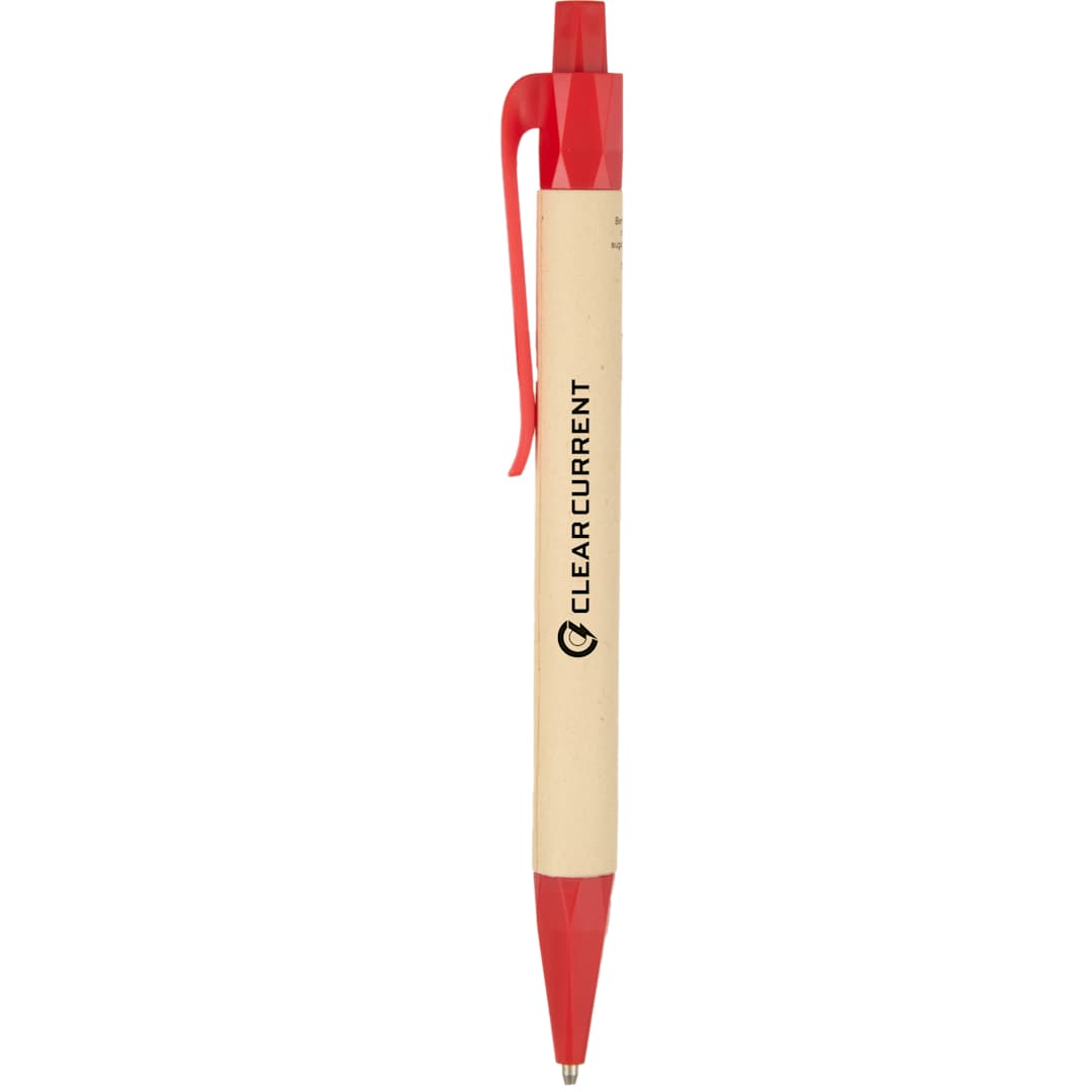 Sugarcane Paper Gel Pen - SM-5310 Red