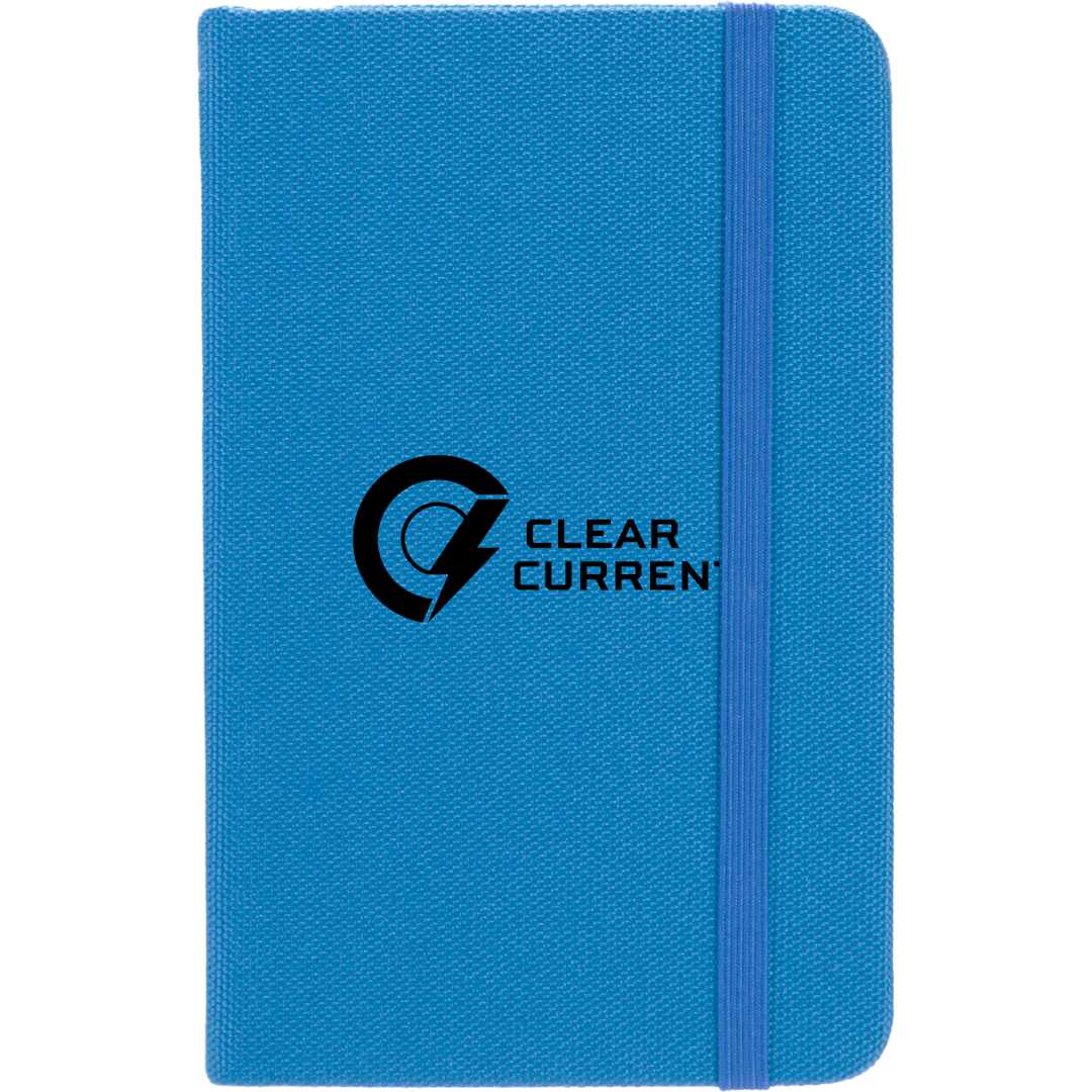 3.5&quot; x 5.5&quot; Recycled PET&#160;Pocket&#160;Bound Journal - SM-5312 Blue