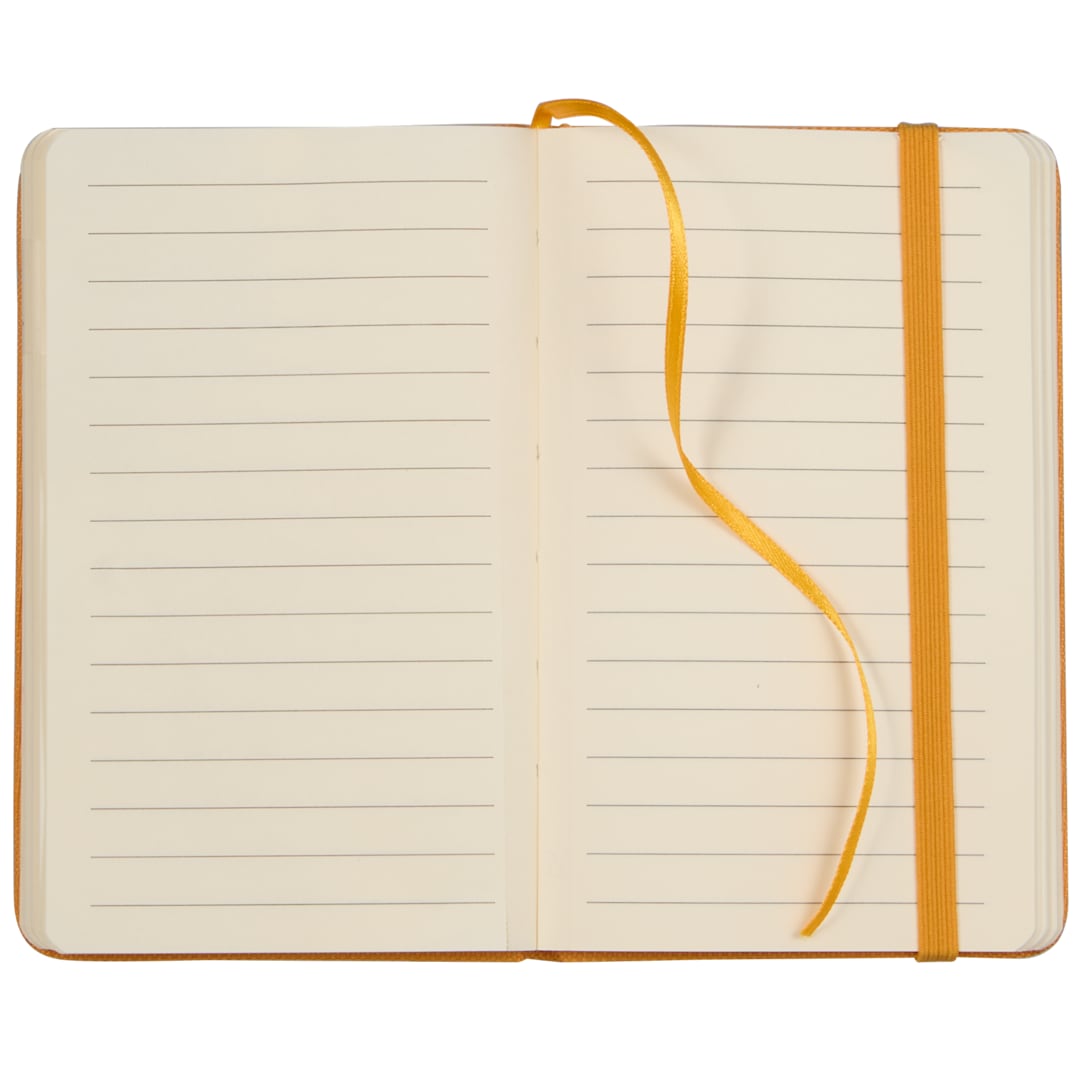 3.5&quot; x 5.5&quot; Recycled PET&#160;Pocket&#160;Bound Journal - SM-5312 Orange