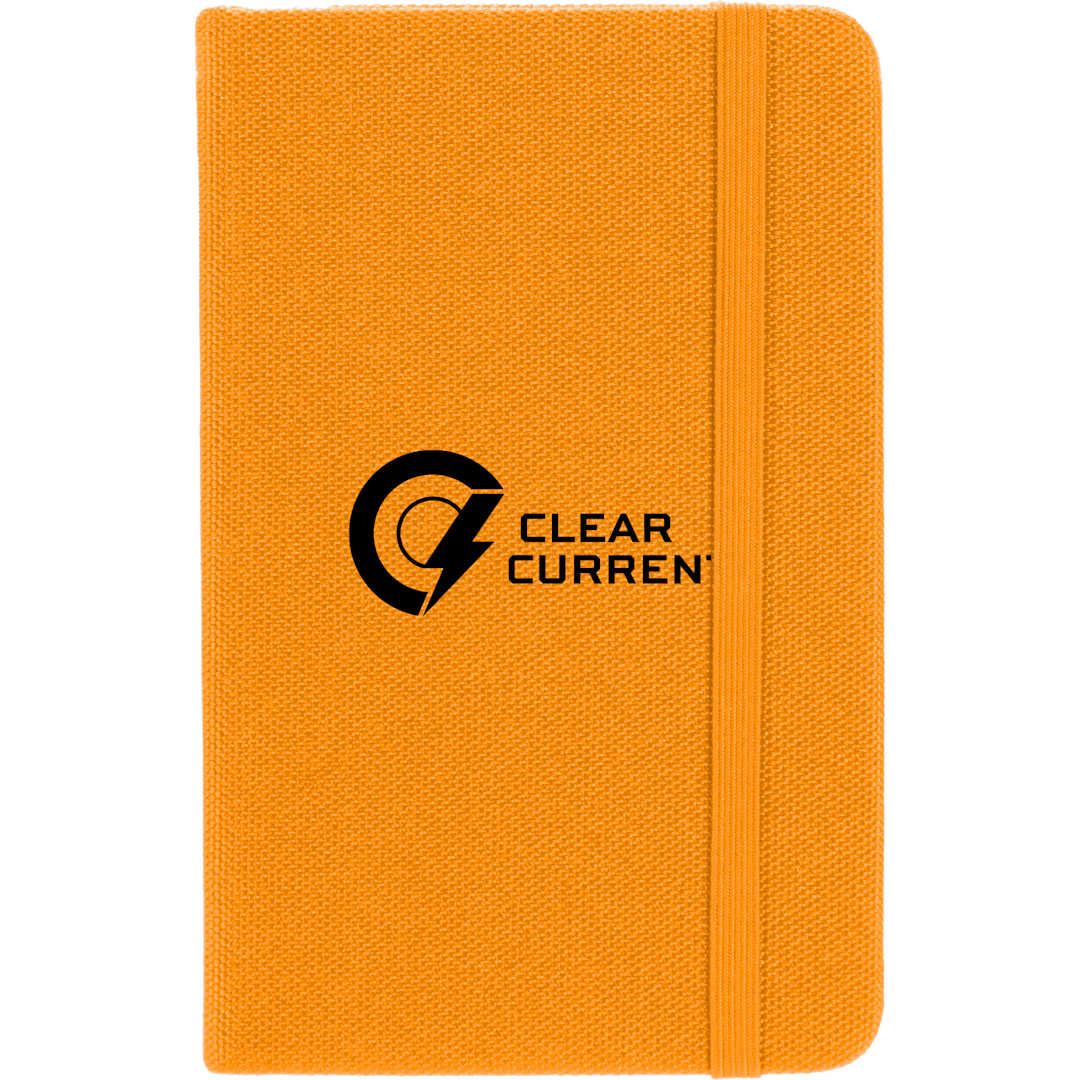 3.5&quot; x 5.5&quot; Recycled PET&#160;Pocket&#160;Bound Journal - SM-5312 Orange