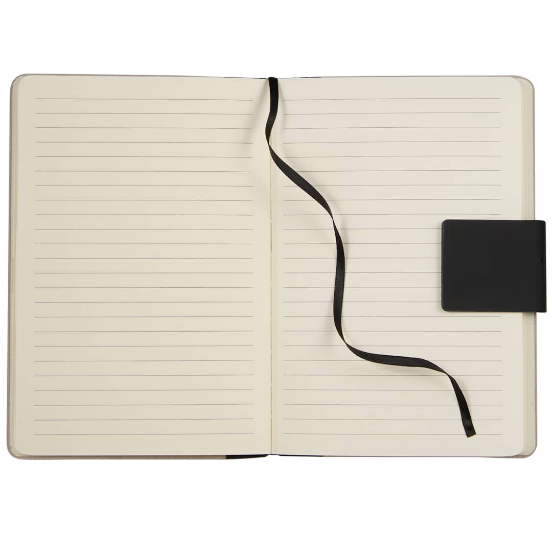  5.5&quot; x 8.5&quot; FSC&#174; Recycled Canvas Bound Notebook - SM-5315