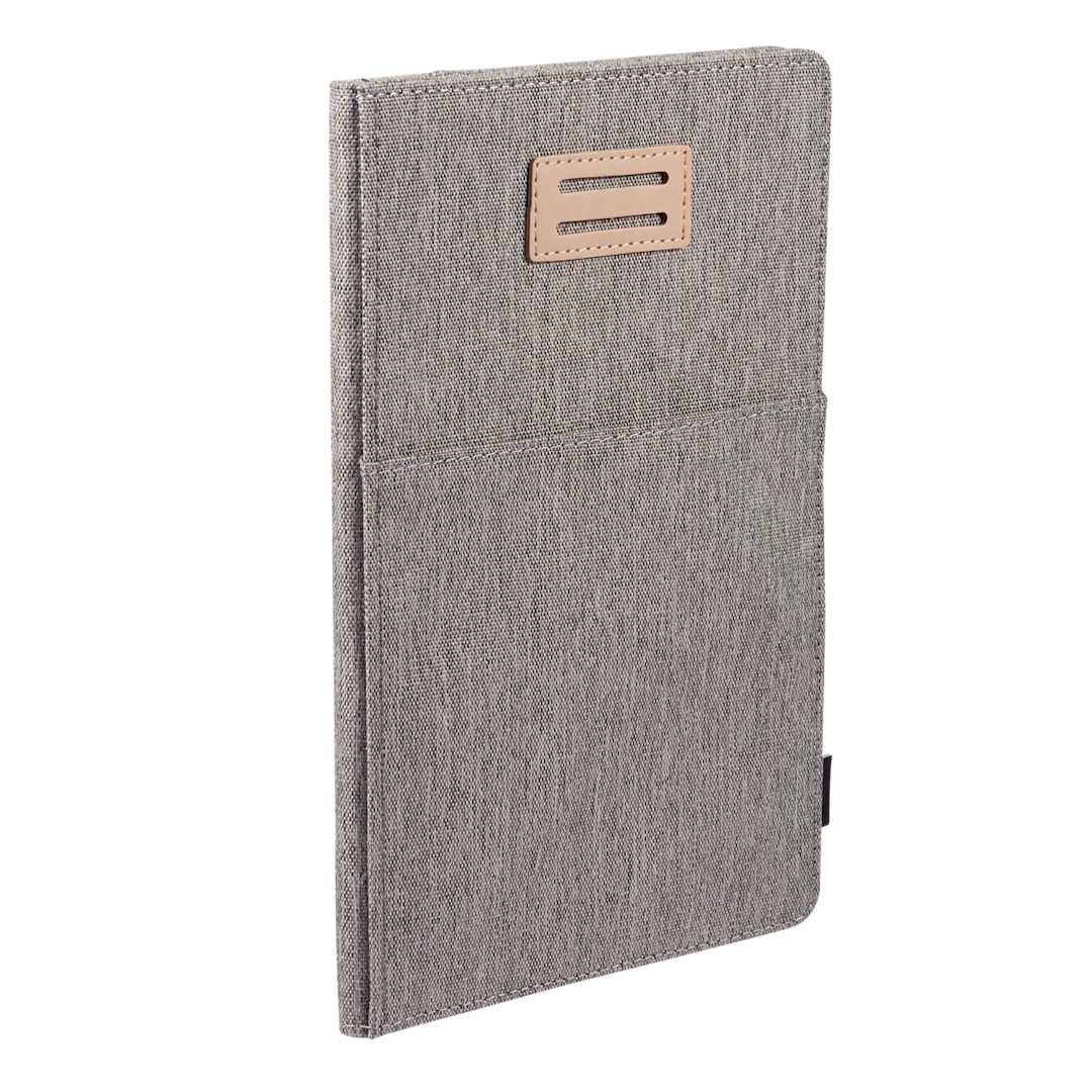 The Goods THE GOODS™ 5.5&quot; x 8.5 Recycled&#160;Refillable Journal - SM-5317 Gray