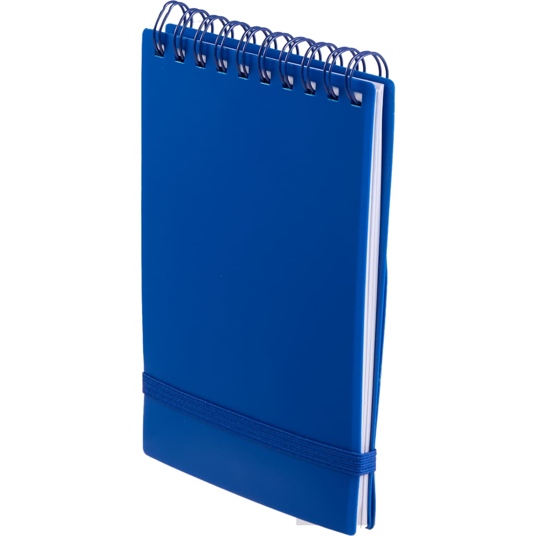 3&quot; x 5&quot; Recycled Stand Up Pocket Jotter - SM-5319 Blue