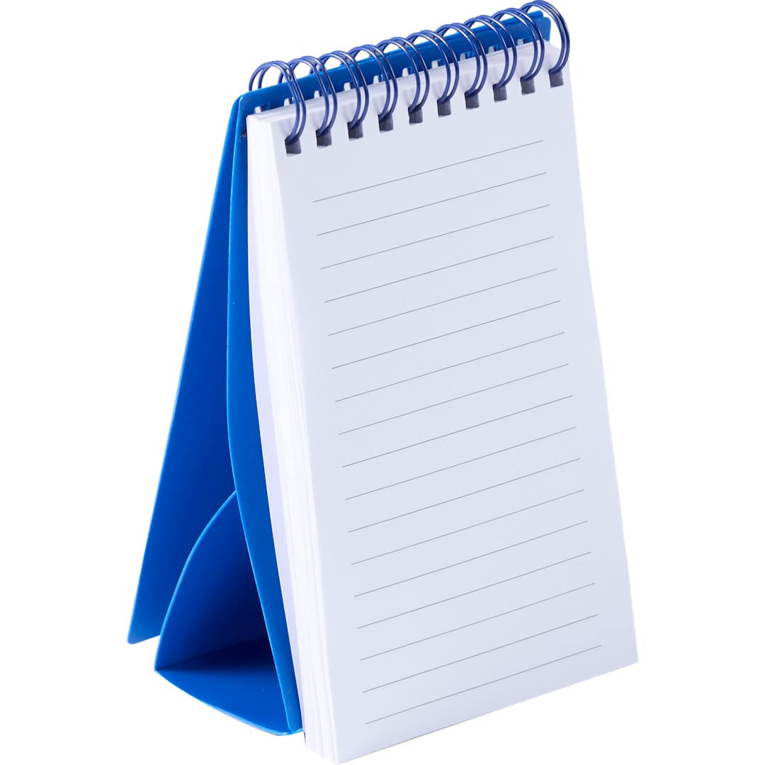 3&quot; x 5&quot; Recycled Stand Up Pocket Jotter - SM-5319 Blue