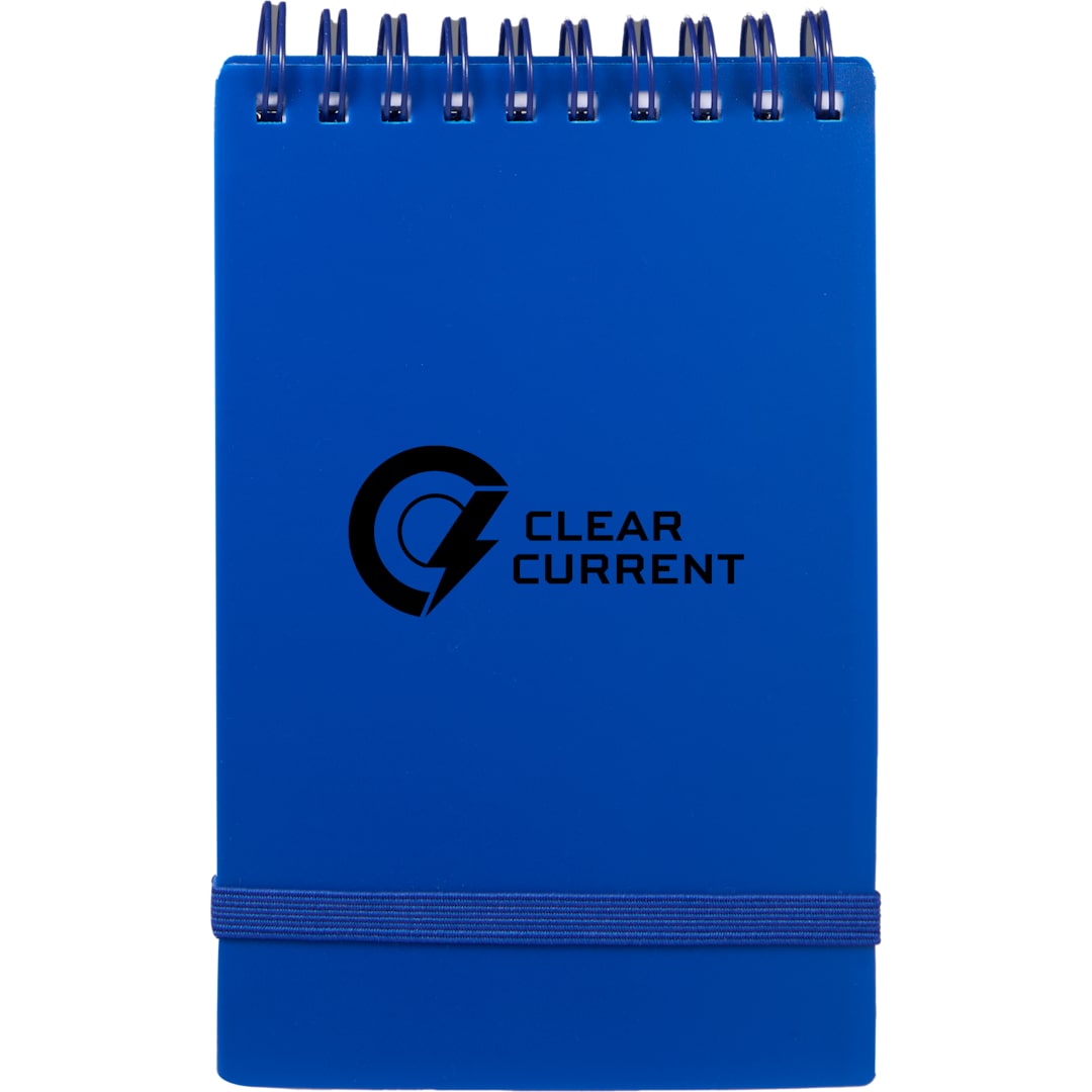 3&quot; x 5&quot; Recycled Stand Up Pocket Jotter - SM-5319 Blue